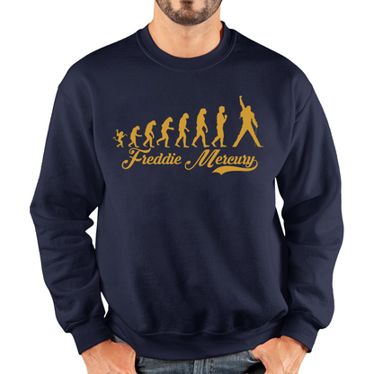 Freddie Mercury Human Evolution Sweatshirt