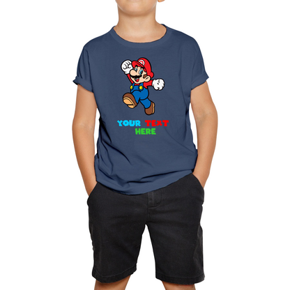 Personalised Super Mario Funny T Shirt