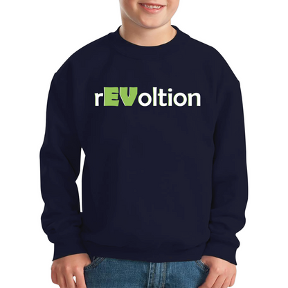 Classical Revoltion Motivational Revolution Vintage Kids Jumper