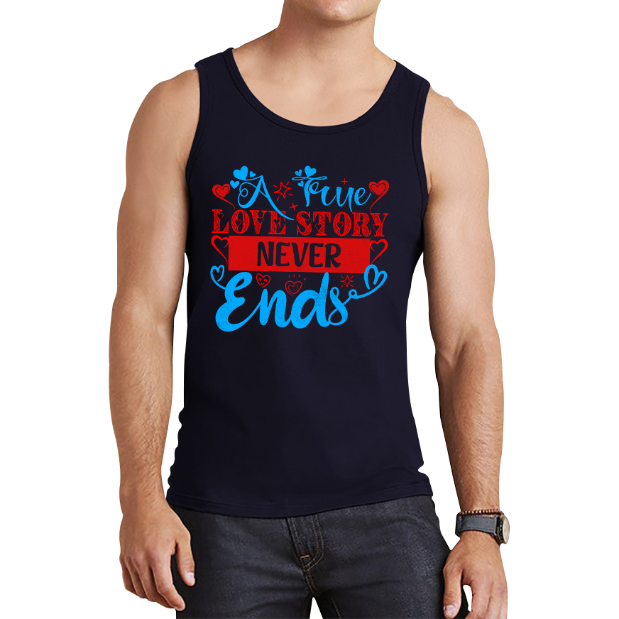 Love Story Never Ends T Shirt