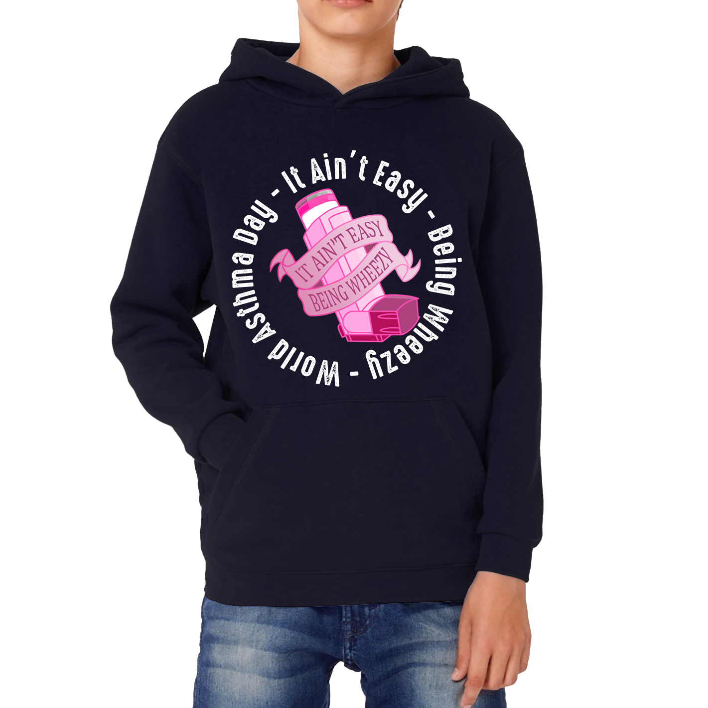 It Ain't Easy Being Wheezy World Asthma Day Hoodie