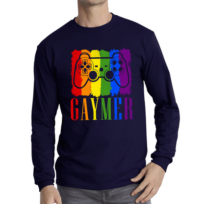 Gaymer LGBT Pride Gay LGBTQ Gamer Rainbow Controller T Shirt