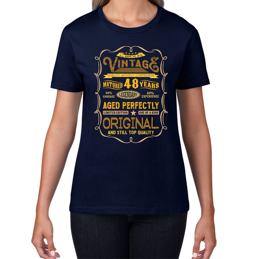 Vintage Matured 48 Years T Shirt