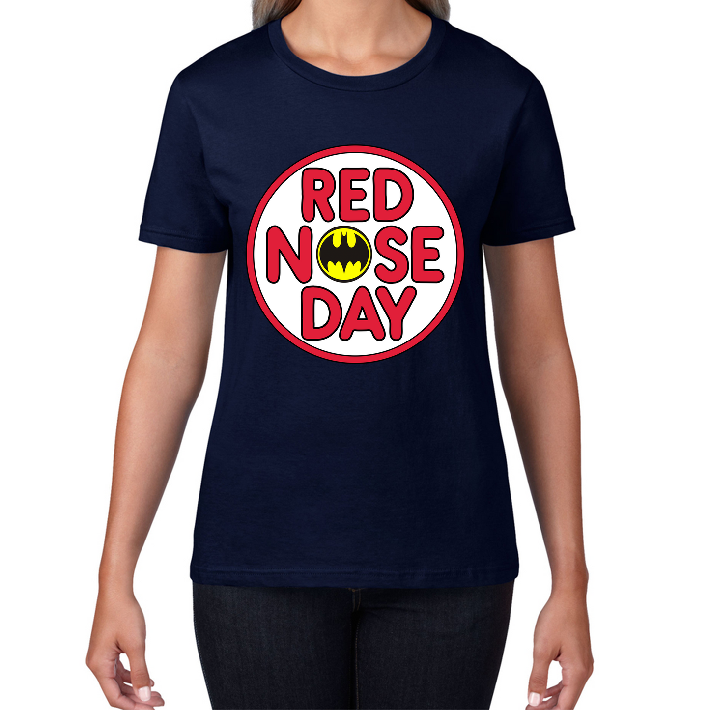 Batman Comic Relief Red Nose Day T Shirt