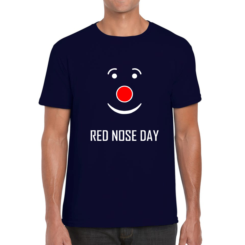 Red Nose Day Clown Face T Shirt