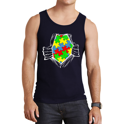 Autism Awareness Art Tank Top