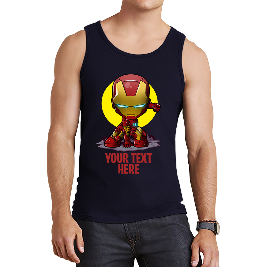 Personalised Iron Man Tank Top