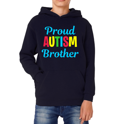 Proud Autism Brother Autism Awareness Hoodie