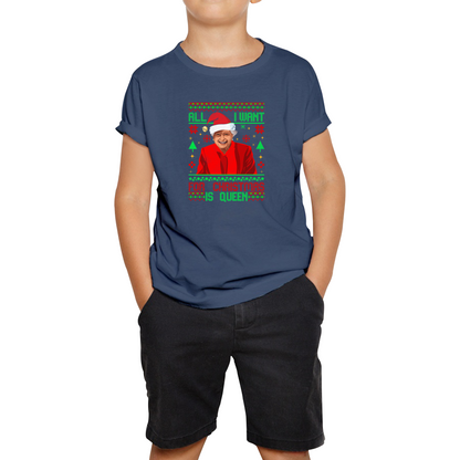 queen elizabeth ii christmas t shirt