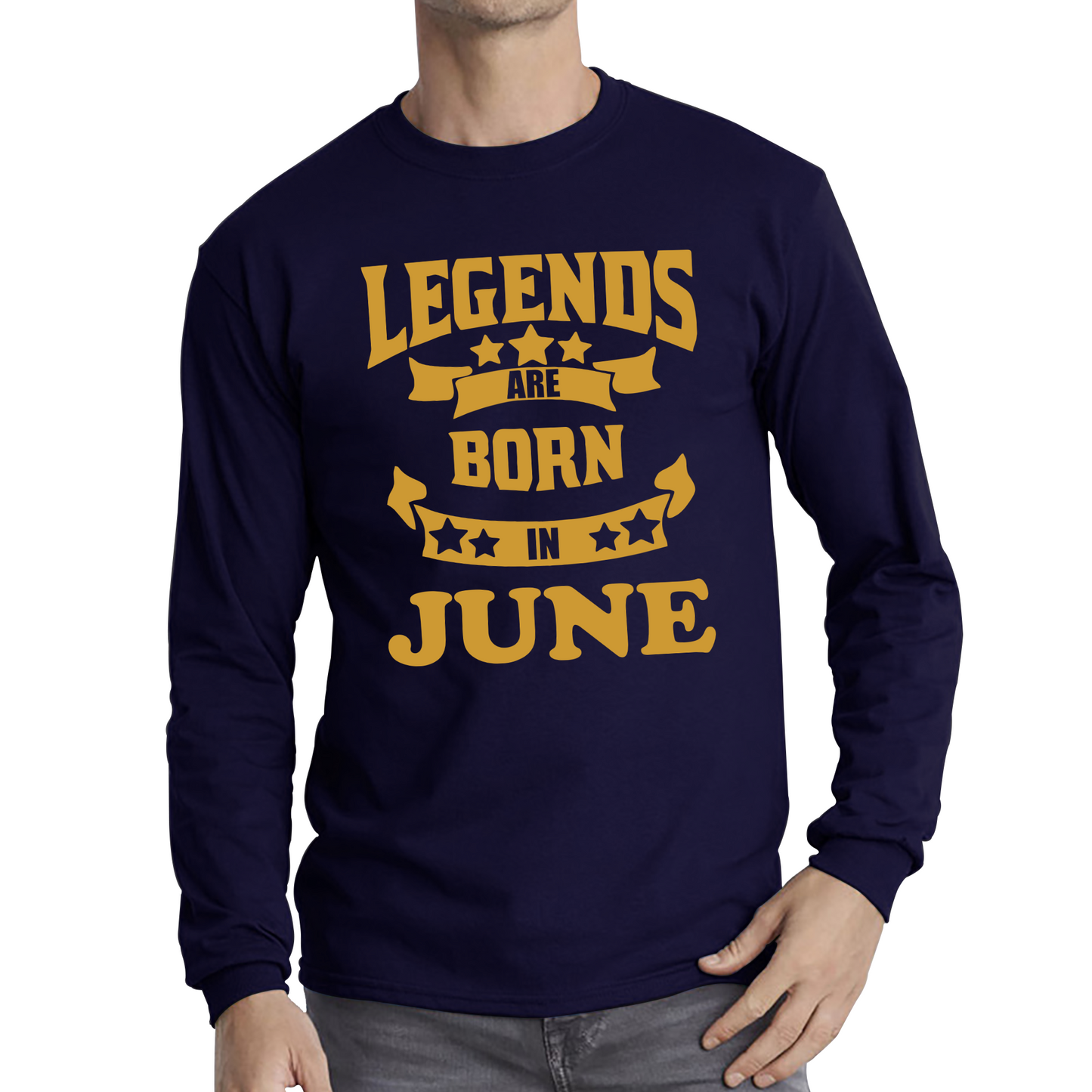 Legends Are Born In June Birthday T Shirt