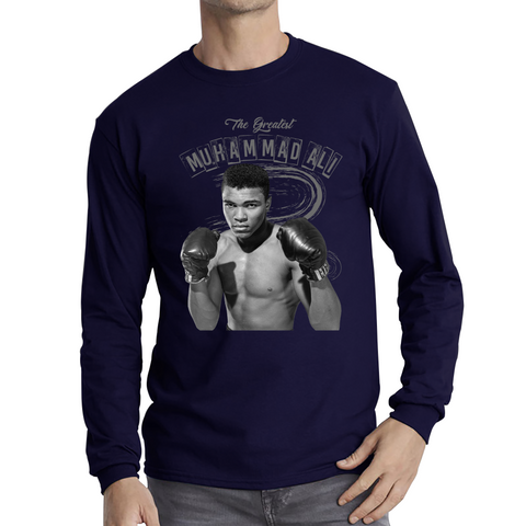 The Greatest Muhammad Ali World Heavyweight Boxing Champion American Boxer Long Sleeve T Shirt