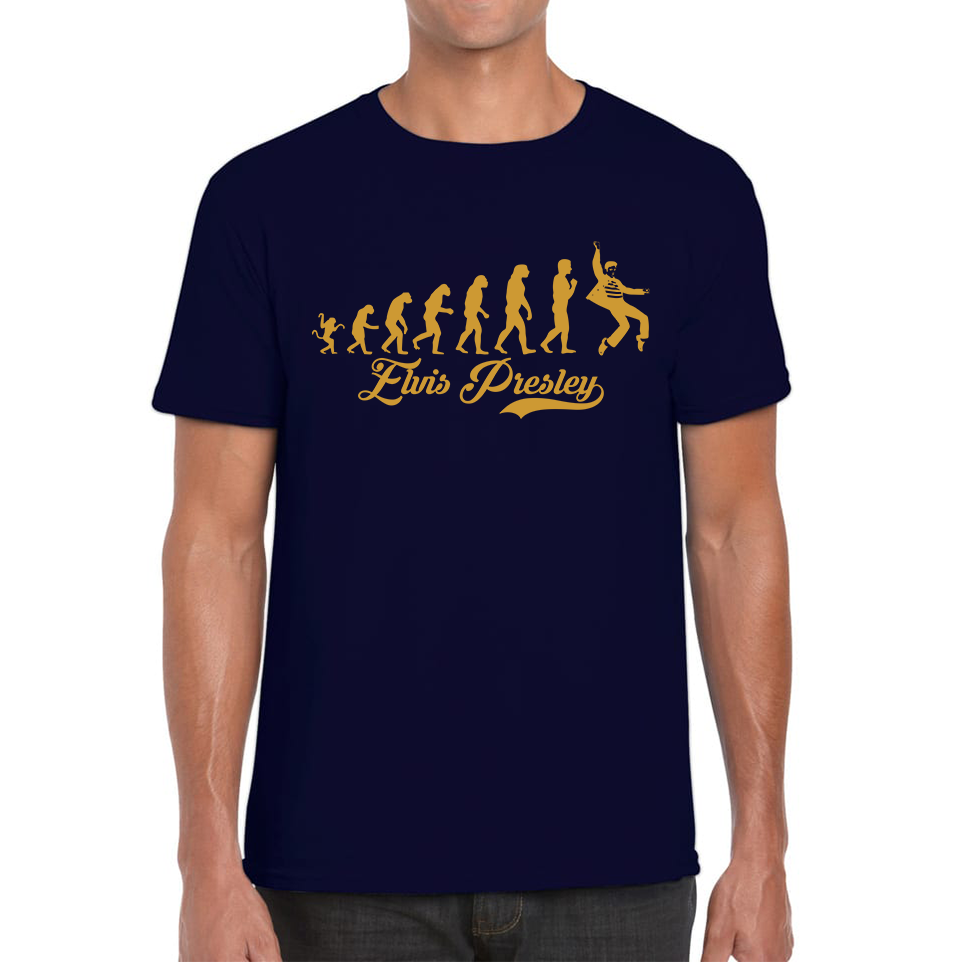 Elvis Presley Human Evolution T Shirt