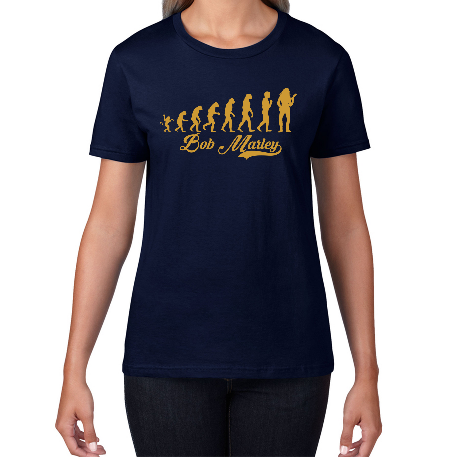 Bob Marley Human Evolution T Shirt