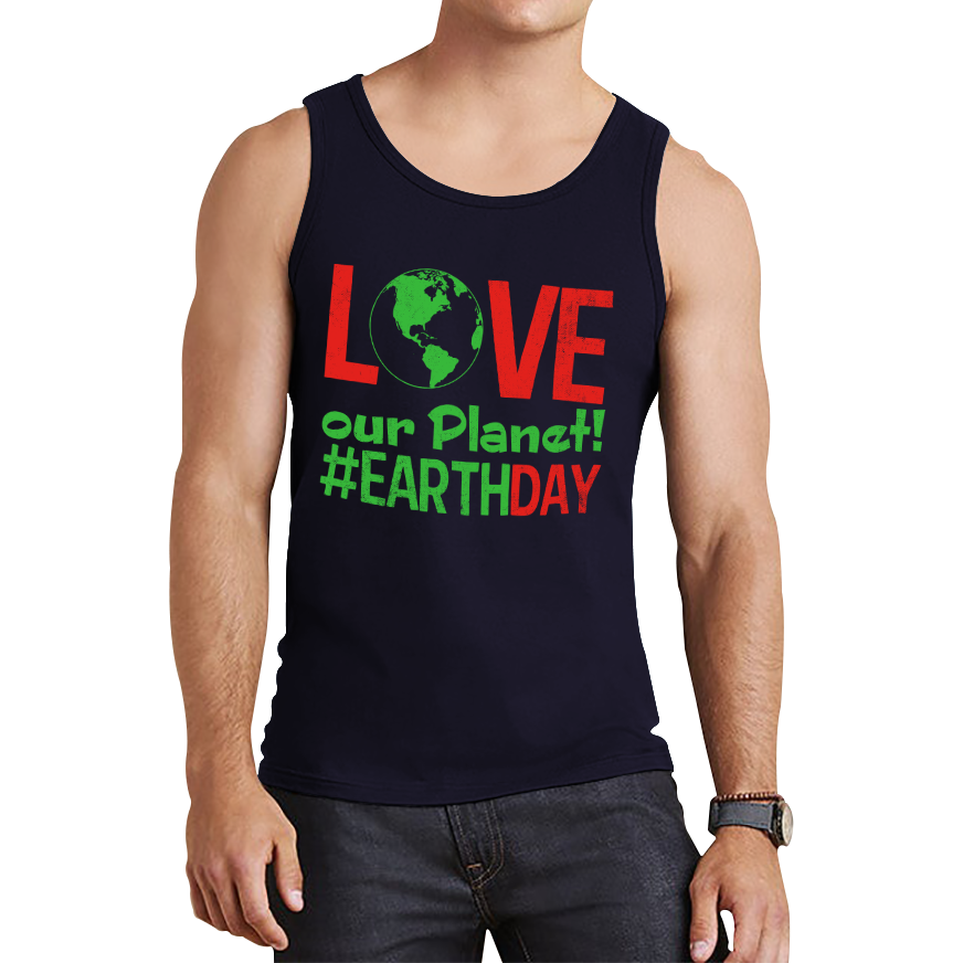 Love Our Planet Earth Day Tank Top