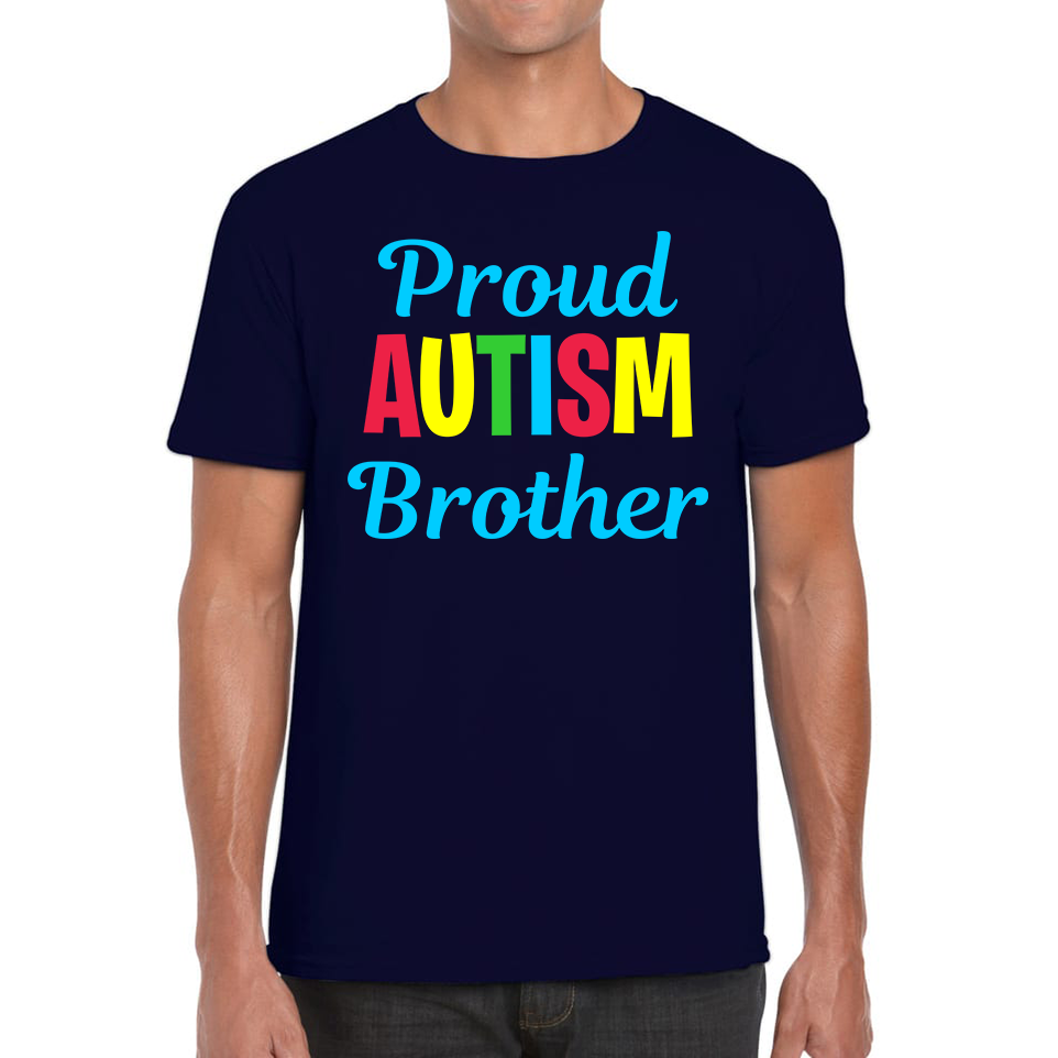 Proud Autism Brother Autism Awareness T Shirt