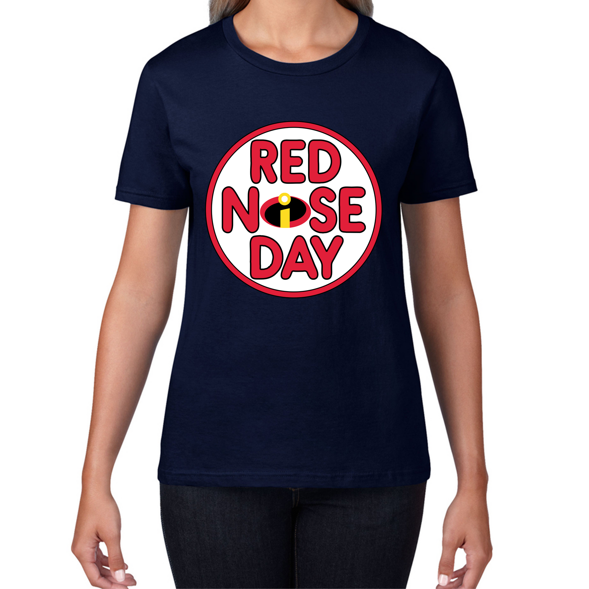 The Incredibles Red Nose Day T Shirt