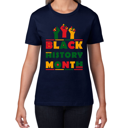 Black History Month Black Pride African American Black Lives Matter Black Pride Womens Tee Top