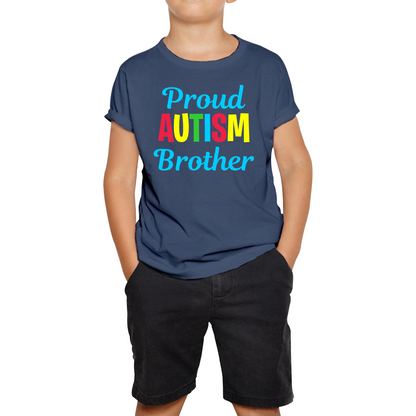 Proud Autism Brother Autism Awareness T Shirt