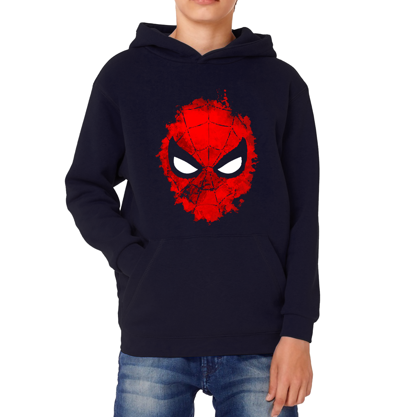 Spiderman Face Hoodie