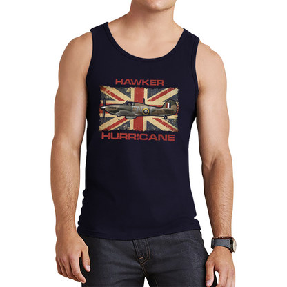 Vintage Hawker Hurricane British Veteran Air Force Tank Top