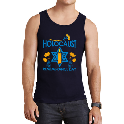 Holocaust Remembrance Day Victims Of The Holocaust Festival of Lights Tank Top