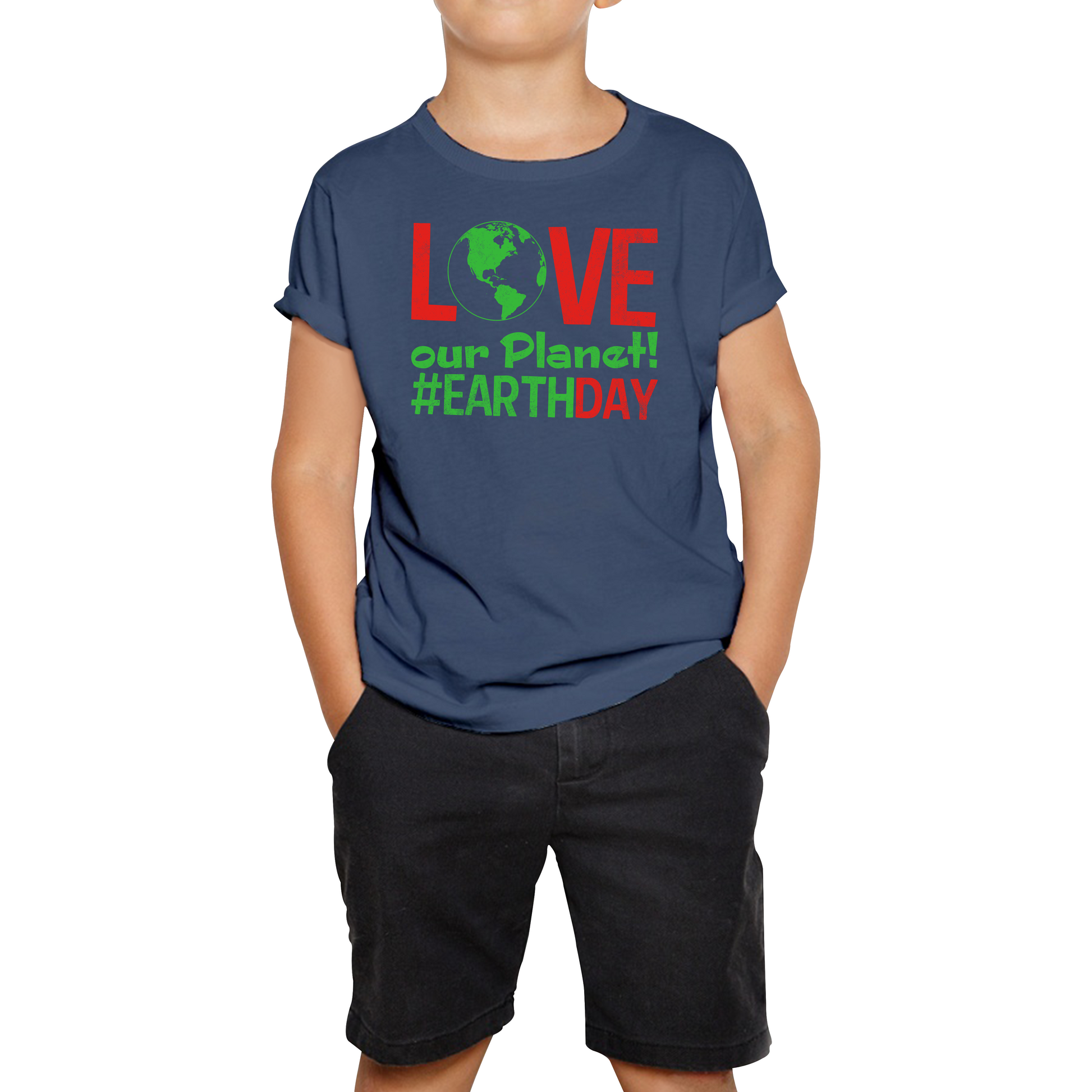 Love Our Planet Earth Day T Shirt