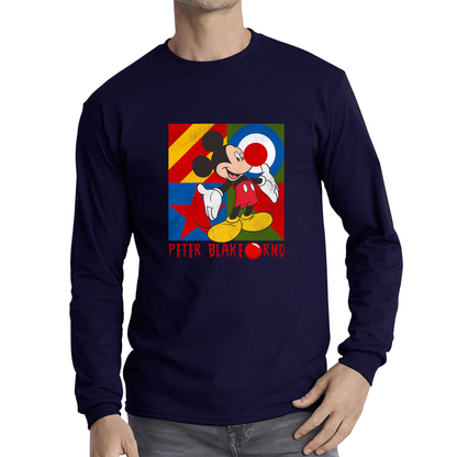 Peter Blake Mickey Mouse Red Nose Day T Shirt