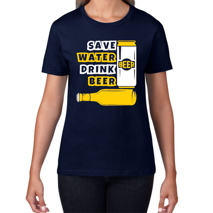 Save Water Drink Beer Funny T Shirt