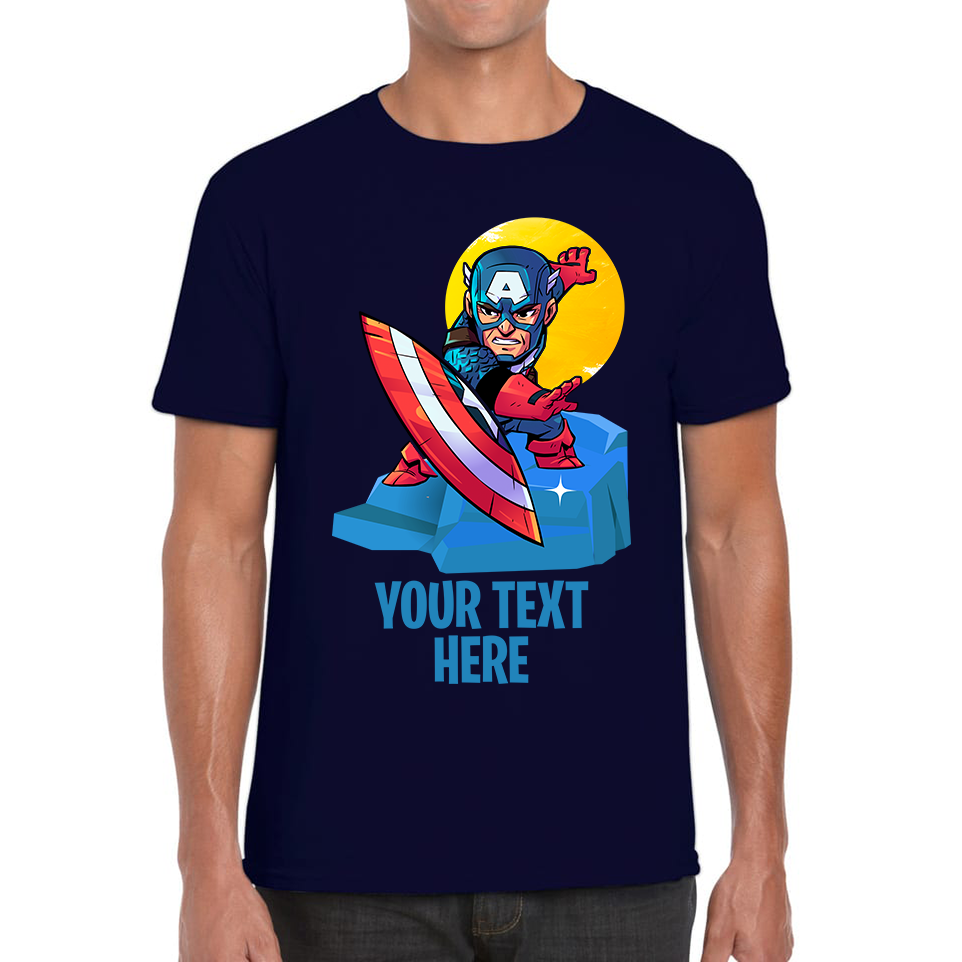 Personalised Captain America T Shirt