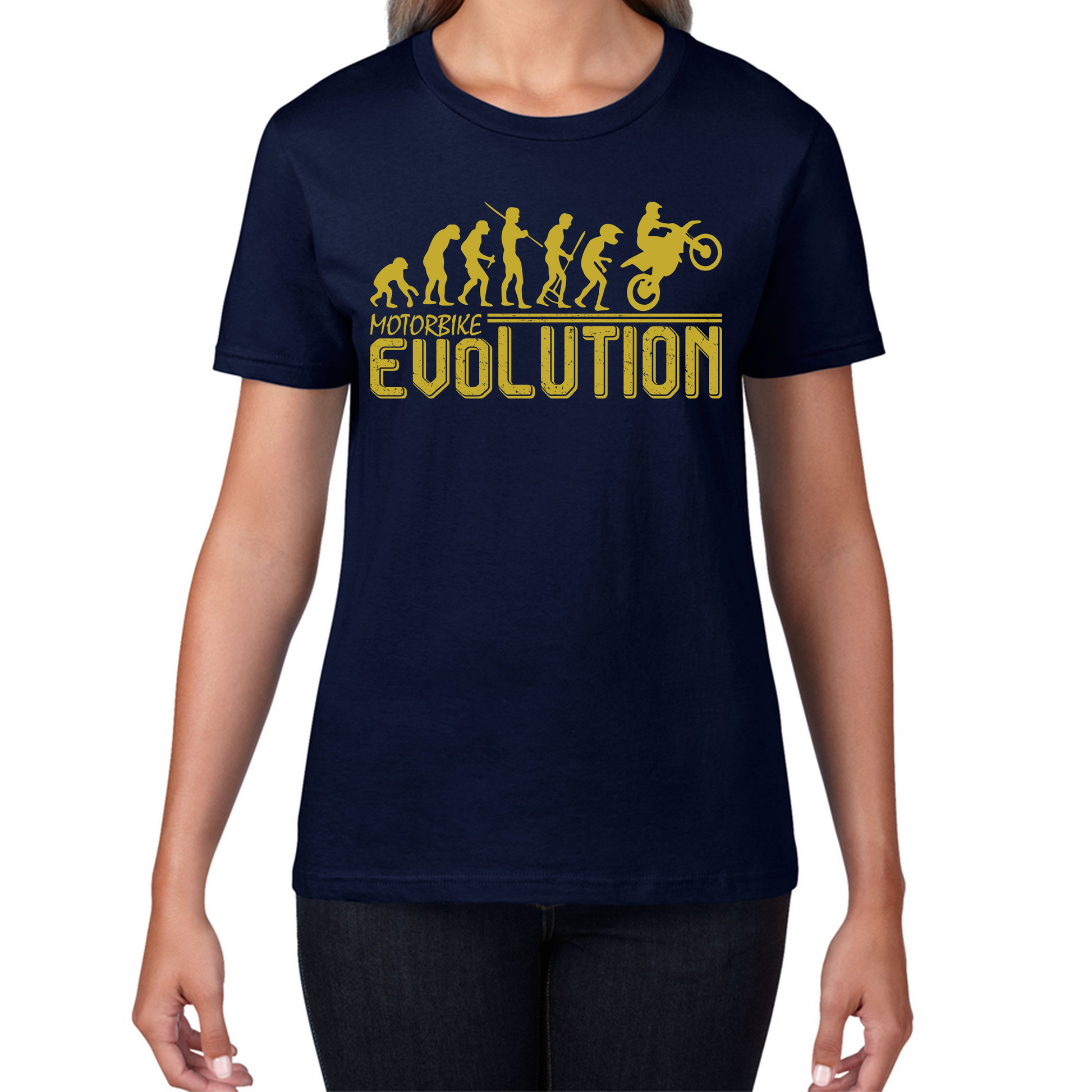 Motorbike Evolution Funny T Shirt