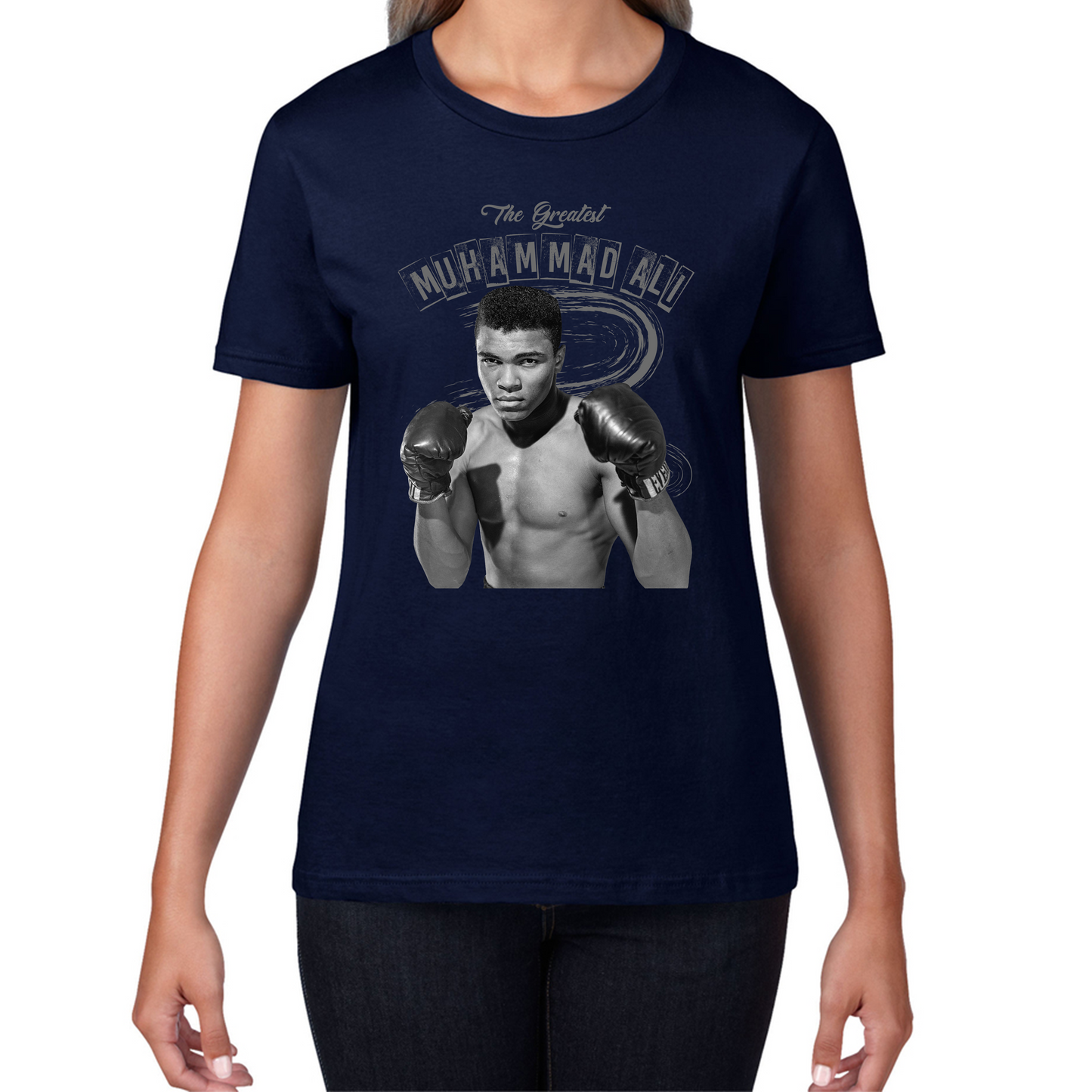 The Greatest Muhammad Ali World Heavyweight Boxing Champion American Boxer Womens Tee Top