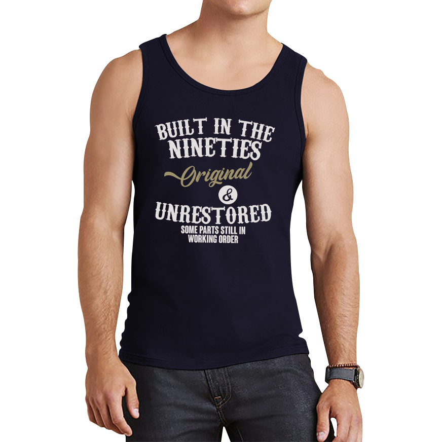 Built In The Nineties Funny Tank Top