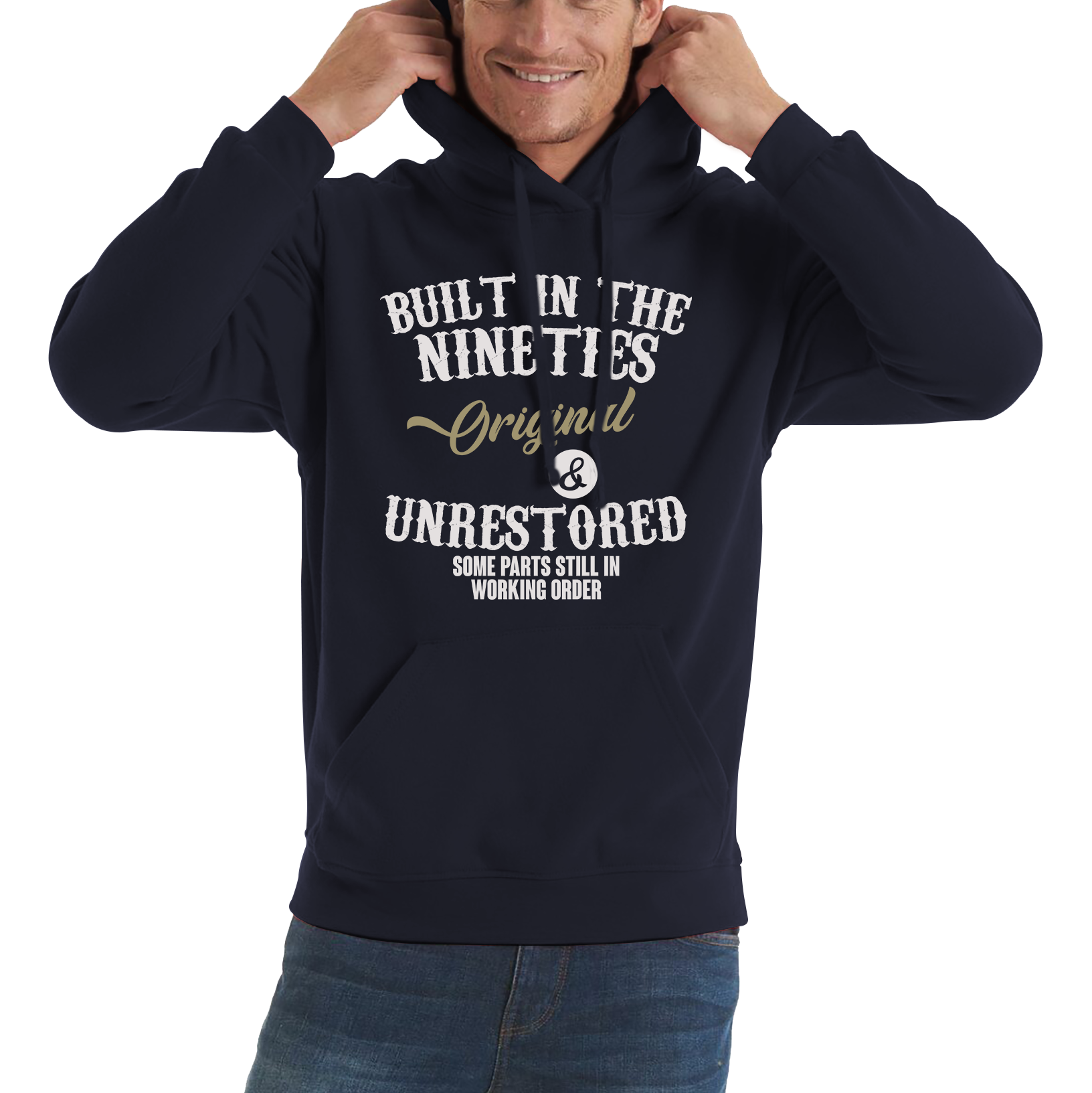 Built In The Nineties Funny Hoodie