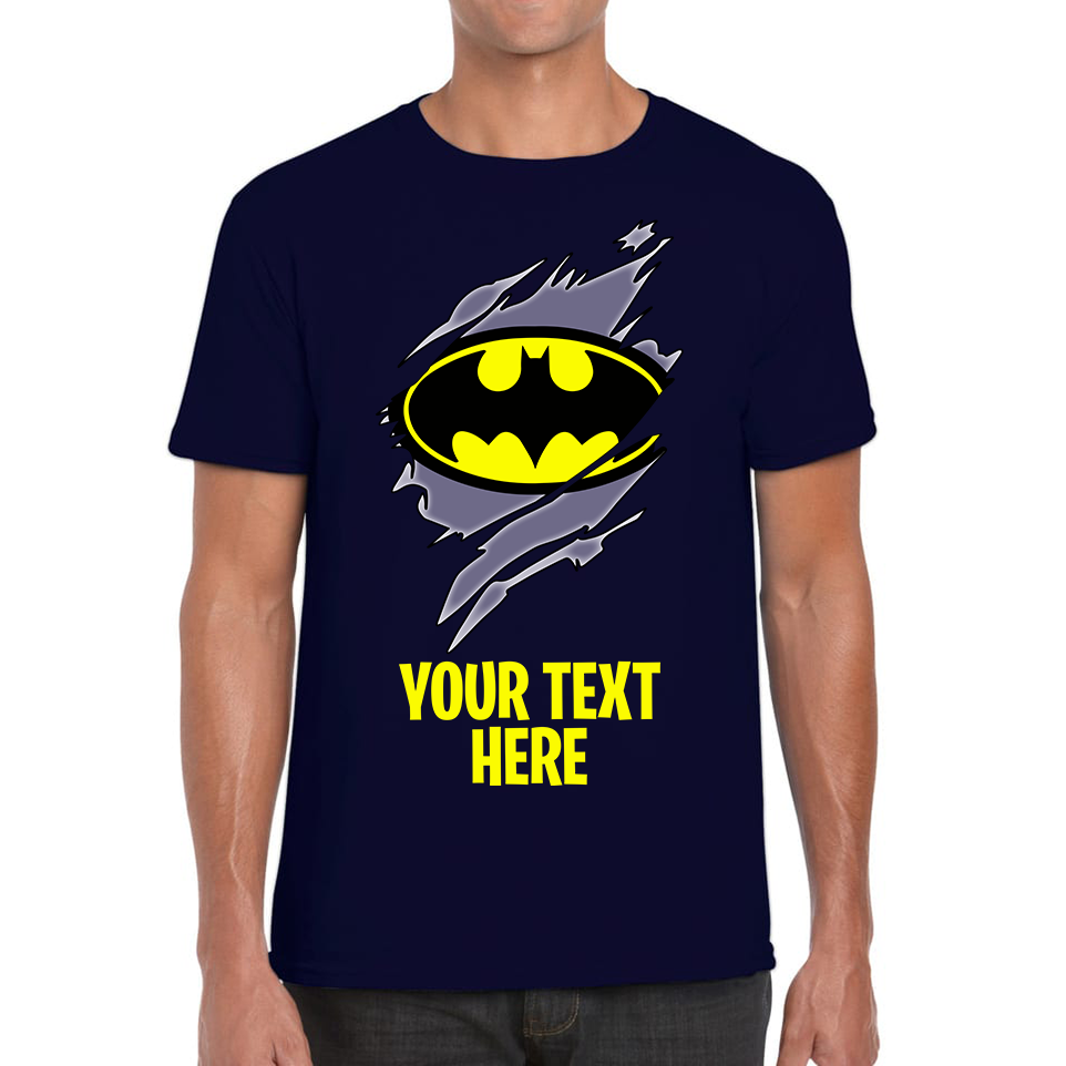 Personalised Batman Logo T Shirt