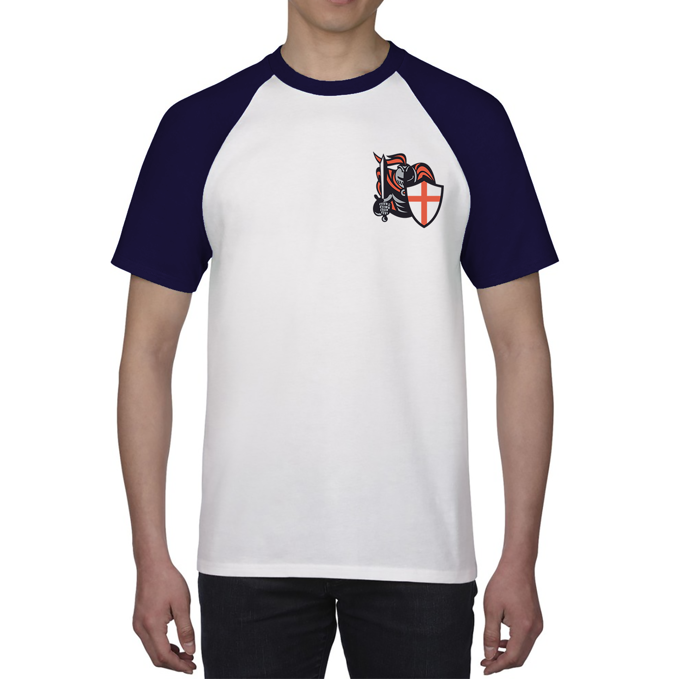 Happy St. George's Day Knight England Flag Saint George Baseball T Shirt