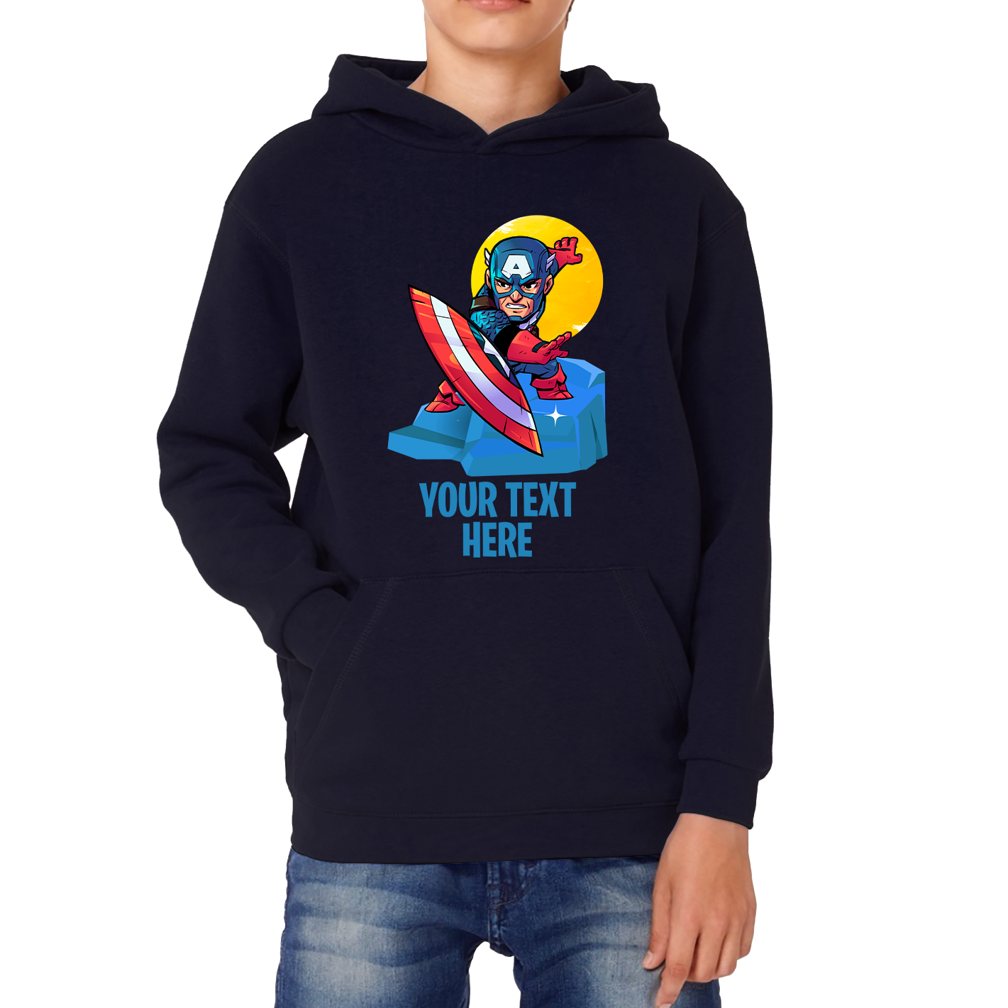 Personalised Captain America Hoodie