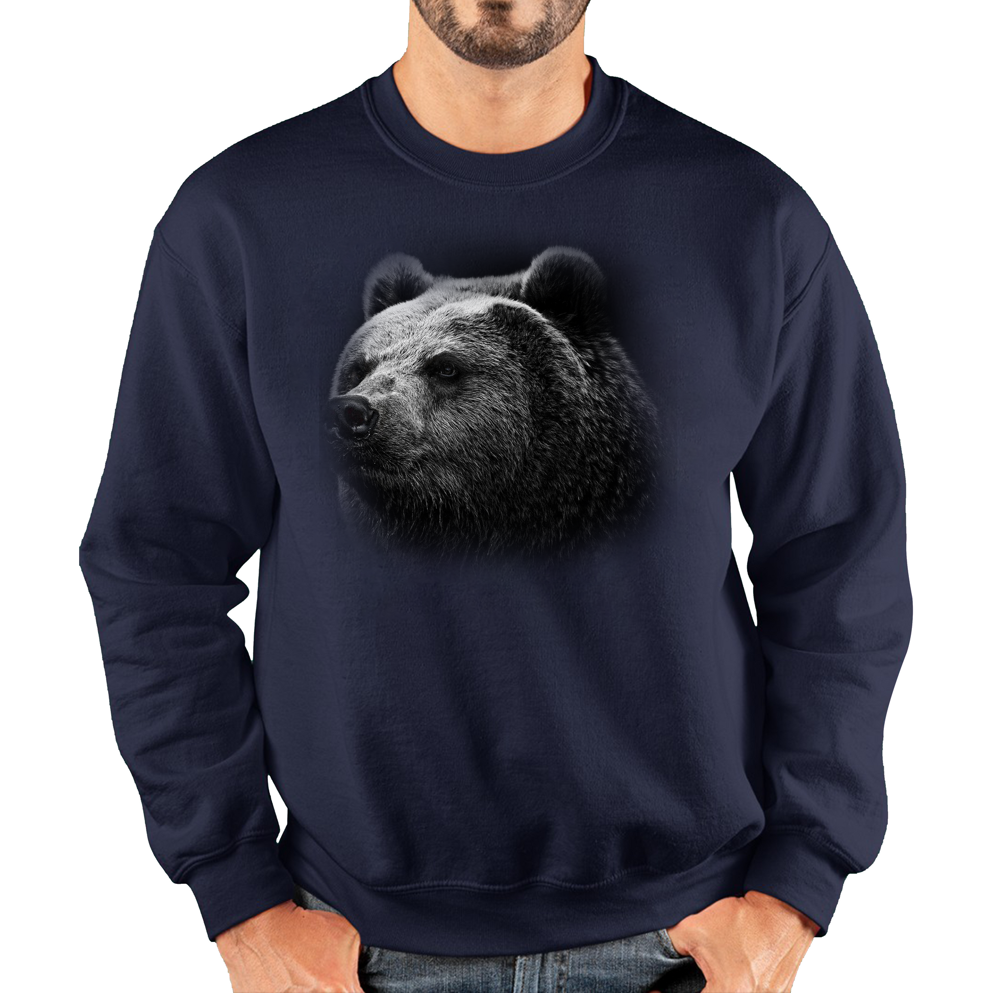 Bear Big Face Sweatshirt