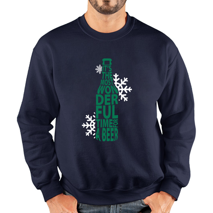 christmas beer sweatshirt