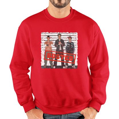 Busted Debut Studio Album By Busted Busted English Pop Punk Band Busted 20th Anniversary Unisex Sweatshirt