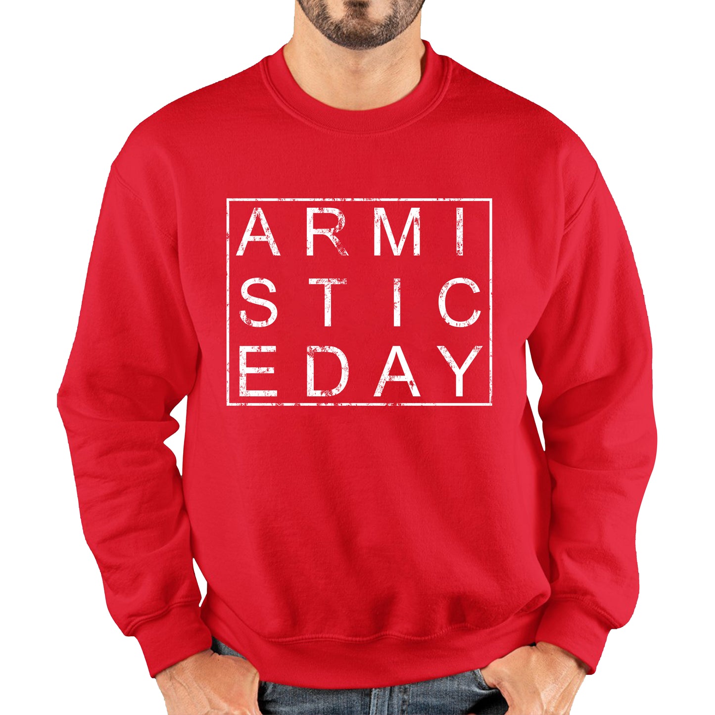 Armistice Day Anzac Day Lest We Forget Remembrance Day Veterans Day WW1 Poppy Flower Unisex Sweatshirt