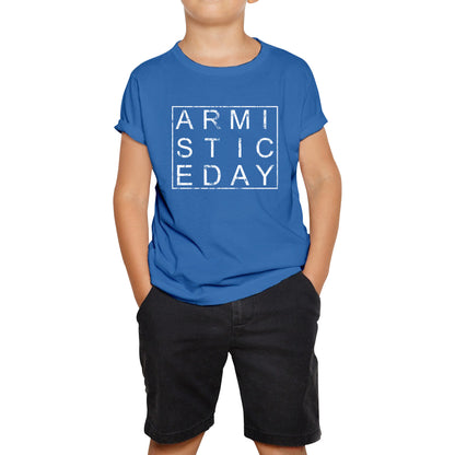 Armistice Day Anzac Day Lest We Forget Remembrance Day Veterans Day WW1 Poppy Flower Kids Tee