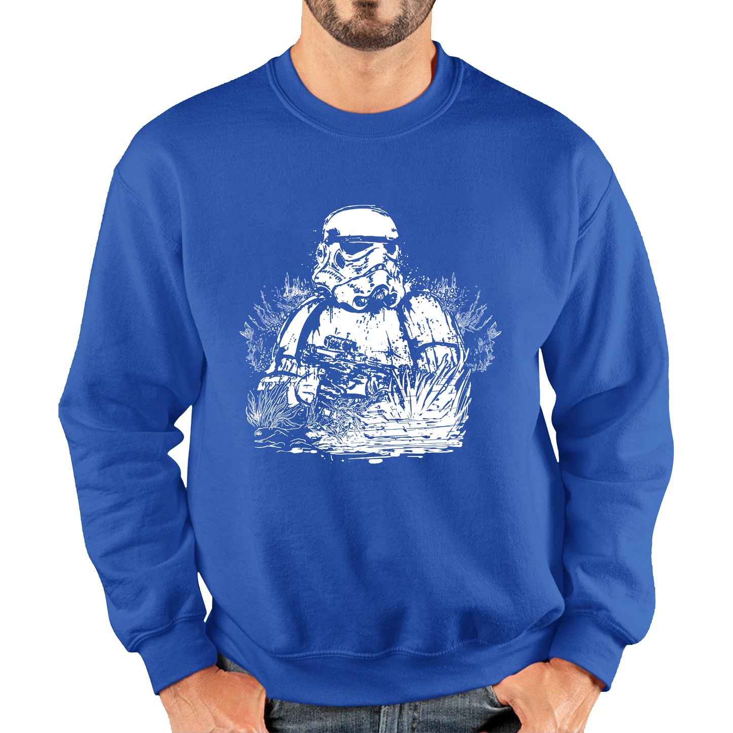 Storm Pooper Under The Sea The Force is Strong With This One Fighter Movie Series Unisex Sweatshirt