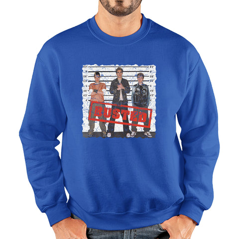 Busted Debut Studio Album By Busted Busted English Pop Punk Band Busted 20th Anniversary Unisex Sweatshirt