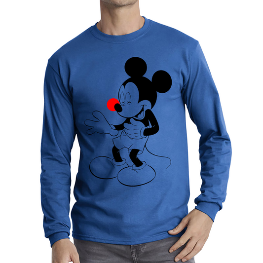 Disney Mickey Mouse Red Nose Day T Shirt