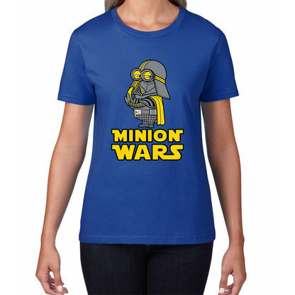 Minion Wars Trooper Cosplay Star Wars Minion Parody The Minions Become Superheroes Disney Star Wars 46th Anniversary Womens Tee Top