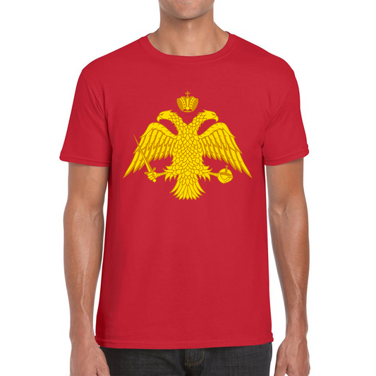 Byzantium Double Headed Eagle Symbol T Shirt