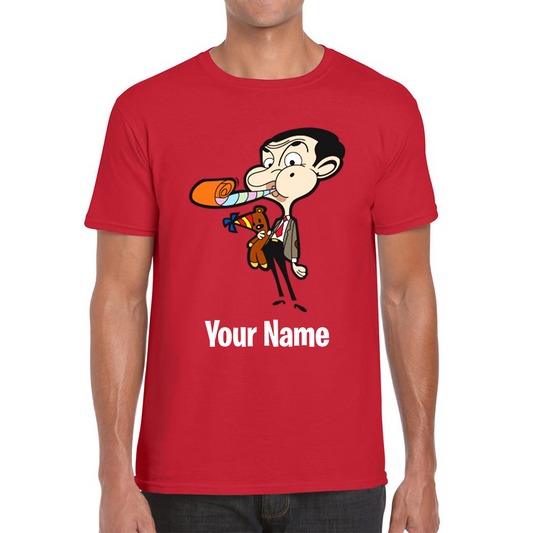 Personalised Mr. Bean Your Custom Name T Shirt