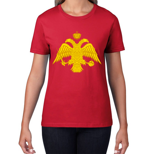 Byzantium Double Headed Eagle Symbol T Shirt