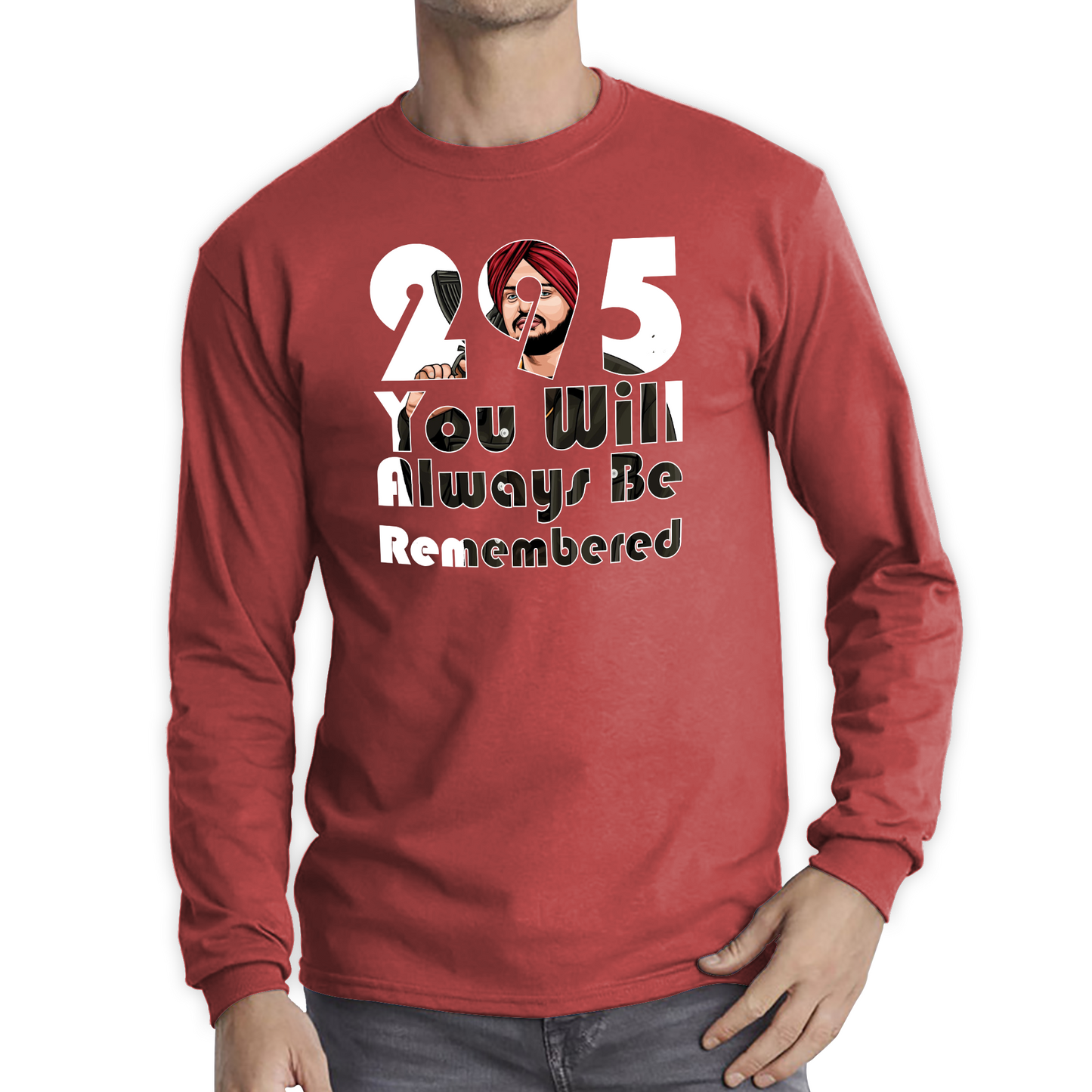 295 Sidhu Moose Wala You Will Always Be Remembered T Shirt