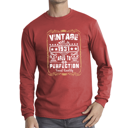 Vintage Made In 1931 Aged to Perfection T Shirt